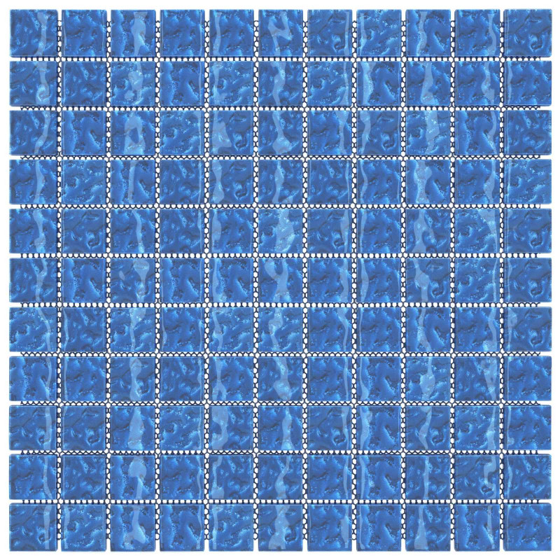 Płytki mozaikowe 11 pcs Niebieski 50 x 50 cm Szkło