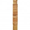 Parasol bambusowy z pokryciem z liści bananowca, 210 cm