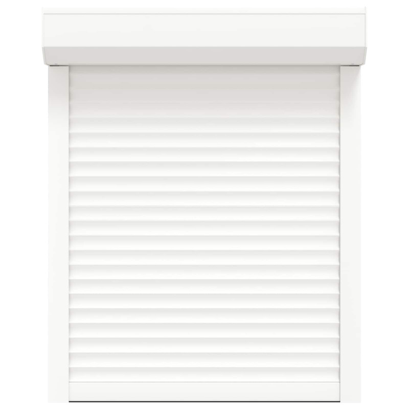 Roleta Biały 70 x 100 cm Aluminium i poliuretan