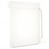 Roleta Biały 70 x 100 cm Aluminium i poliuretan