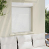 Roleta Biały 80 x 100 cm Aluminium i poliuretan