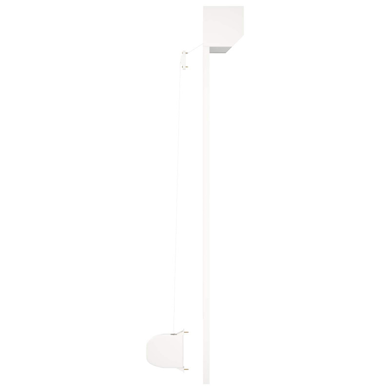 Roleta Biały 110 x 130 cm Aluminium i poliuretan