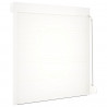 Roleta Biały 130 x 140 cm Aluminium i poliuretan