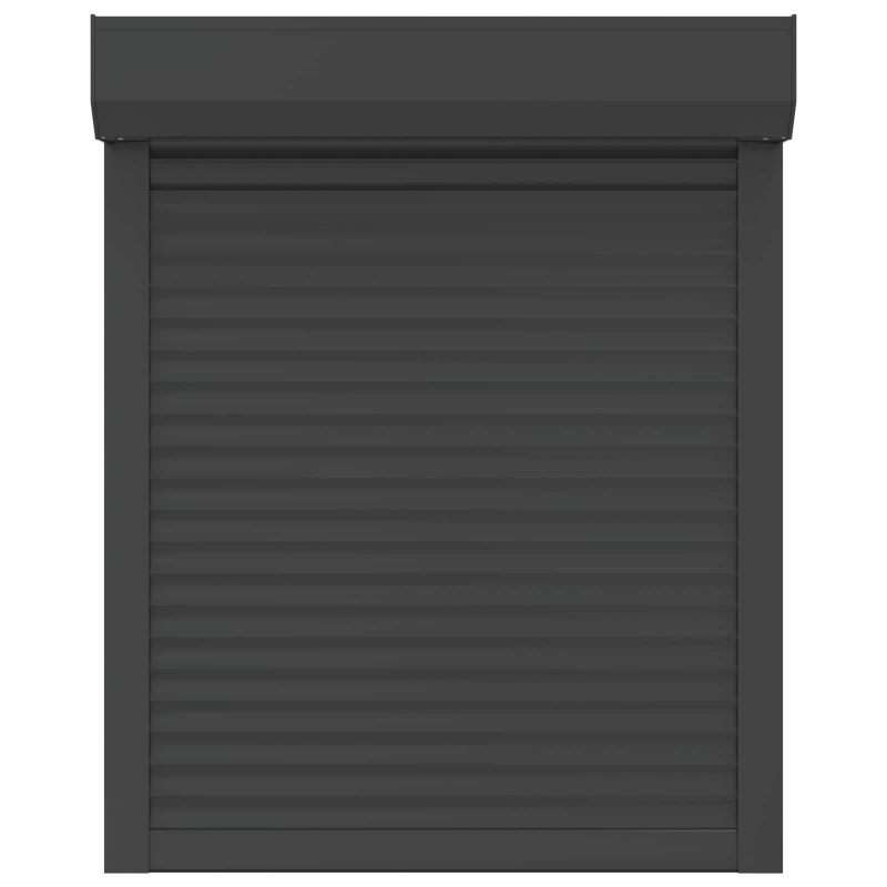 Roleta Antracyt 80 x 100 cm Aluminium i poliuretan