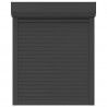 Roleta Antracyt 80 x 100 cm Aluminium i poliuretan