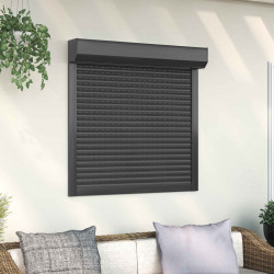 Roleta Antracyt 100 x 100 cm Aluminium i poliuretan