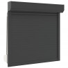 Roleta Antracyt 100 x 100 cm Aluminium i poliuretan