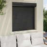 Roleta Antracyt 100 x 100 cm Aluminium i poliuretan