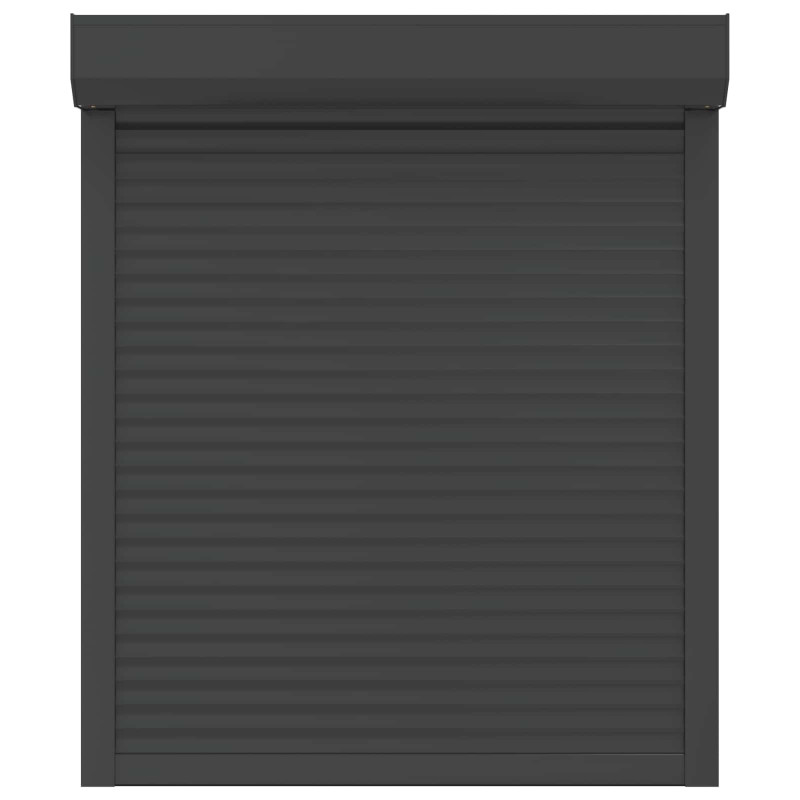 Roleta Antracyt 100 x 130 cm Aluminium i poliuretan