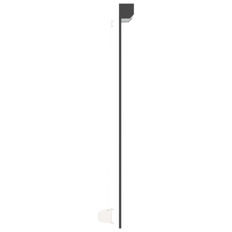 Roleta Antracyt 100 x 210 cm Aluminium i poliuretan