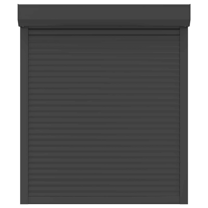 Roleta Antracyt 110 x 130 cm Aluminium i poliuretan