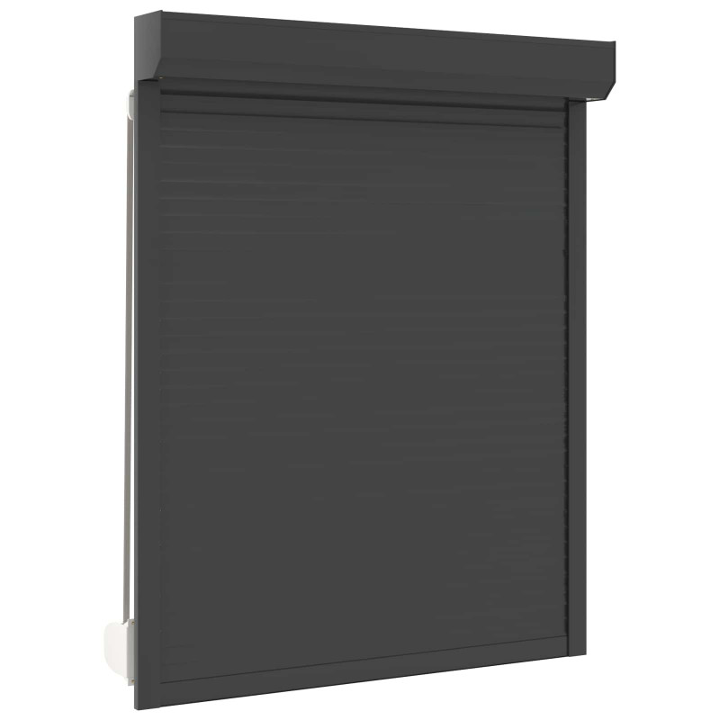 Roleta Antracyt 120 x 150 cm Aluminium i poliuretan