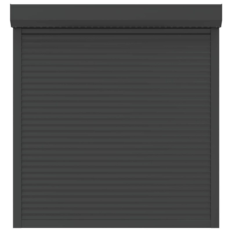 Roleta Antracyt 130 x 140 cm Aluminium i poliuretan