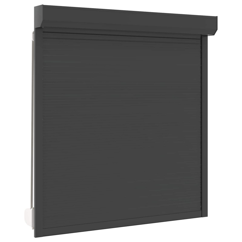 Roleta Antracyt 140 x 150 cm Aluminium i poliuretan