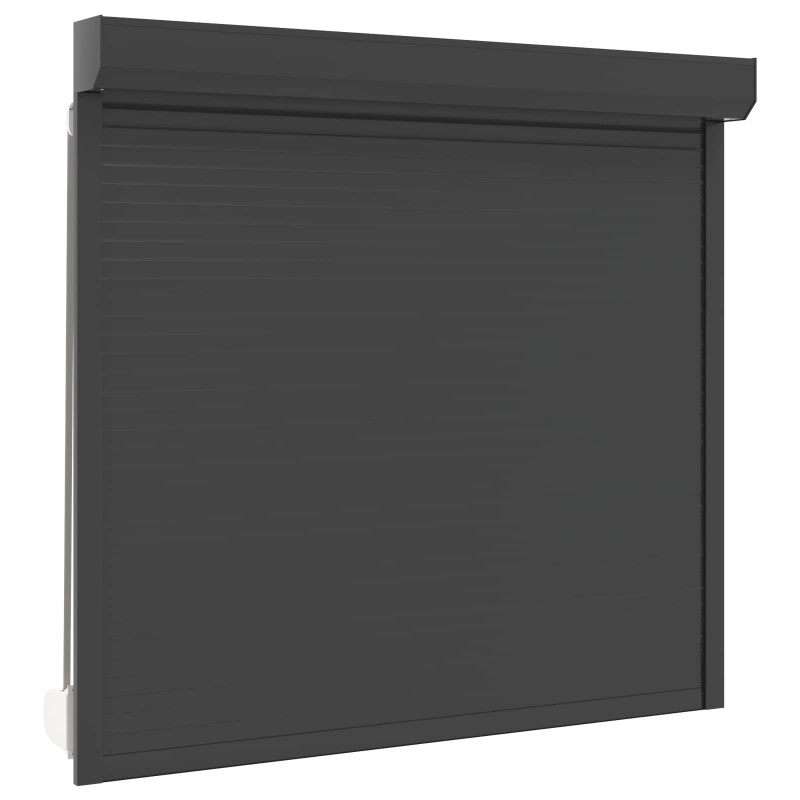 Roleta Antracyt 160 x 150 cm Aluminium i poliuretan