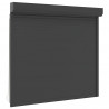 Roleta Antracyt 160 x 150 cm Aluminium i poliuretan