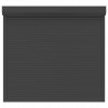 Roleta Antracyt 160 x 150 cm Aluminium i poliuretan