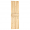 Drzwi NARVIK Naturalny 70 x 210 cm Lite Drewno Sosnowe