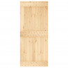 Drzwi NARVIK Naturalny 90 x 210 cm Lite Drewno Sosnowe