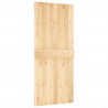 Drzwi NARVIK Naturalny 90 x 210 cm Lite Drewno Sosnowe