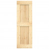 Drzwi NARVIK Naturalny 70 x 210 cm Lite Drewno Sosnowe