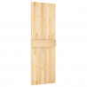 Drzwi NARVIK Naturalny 70 x 210 cm Lite Drewno Sosnowe
