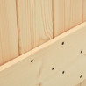 Drzwi NARVIK Naturalny 70 x 210 cm Lite Drewno Sosnowe