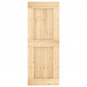 Drzwi NARVIK Naturalny 80 x 210 cm Lite Drewno Sosnowe