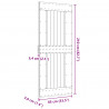 Drzwi NARVIK Naturalny 85 x 210 cm Lite Drewno Sosnowe