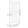 Drzwi NARVIK Naturalny 90 x 210 cm Lite Drewno Sosnowe