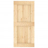 Drzwi NARVIK Naturalny 95 x 210 cm Lite Drewno Sosnowe