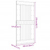 Drzwi NARVIK Naturalny 100 x 210 cm Lite Drewno Sosnowe