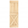 Drzwi NARVIK Naturalny 70 x 210 cm Lite Drewno Sosnowe