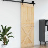 Drzwi NARVIK Naturalny 85 x 210 cm Lite Drewno Sosnowe