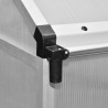 Szklarnia, wzmocnione aluminium, 10,53 m²