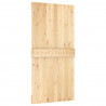 Drzwi NARVIK Naturalny 100 x 210 cm Lite Drewno Sosnowe