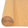 Dwustronne ogrodzenie ogrodowe, PVC, 90x300 cm, żółte