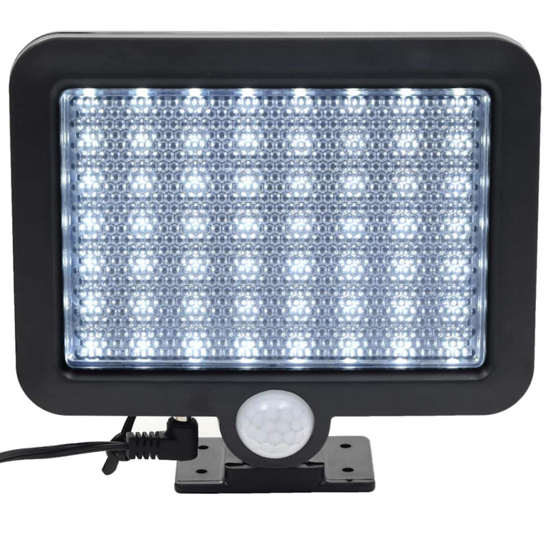 Lampa solarna z czujnikiem ruchu, białe LED