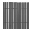 Ogrodzenie Ogrodowe Szary 150 x 300 cm PVC