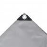Plandeka 650 g/m², 3 x 4 m, szara