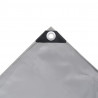 Plandeka 650 g/m², 3 x 6 m, szara