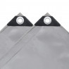 Plandeka 650 g/m², 4 x 8 m, szara