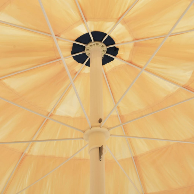Parasol plażowy w stylu hawajskim, naturalny, 240 cm
