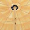 Parasol plażowy w stylu hawajskim, naturalny, 240 cm