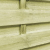 Furtki, 2 szt., impregnowana sosna, 150 x 75 cm, zielone