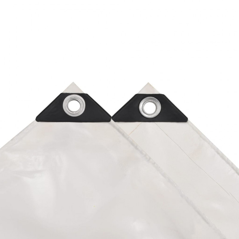 Plandeka 650 g/m², 2 x 3 m, biała