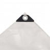 Plandeka 650 g/m², 2 x 3 m, biała