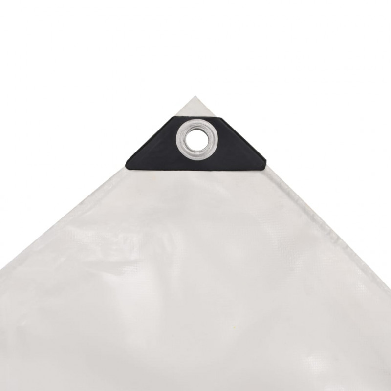 Plandeka 650 g/m², 3 x 4 m, biała