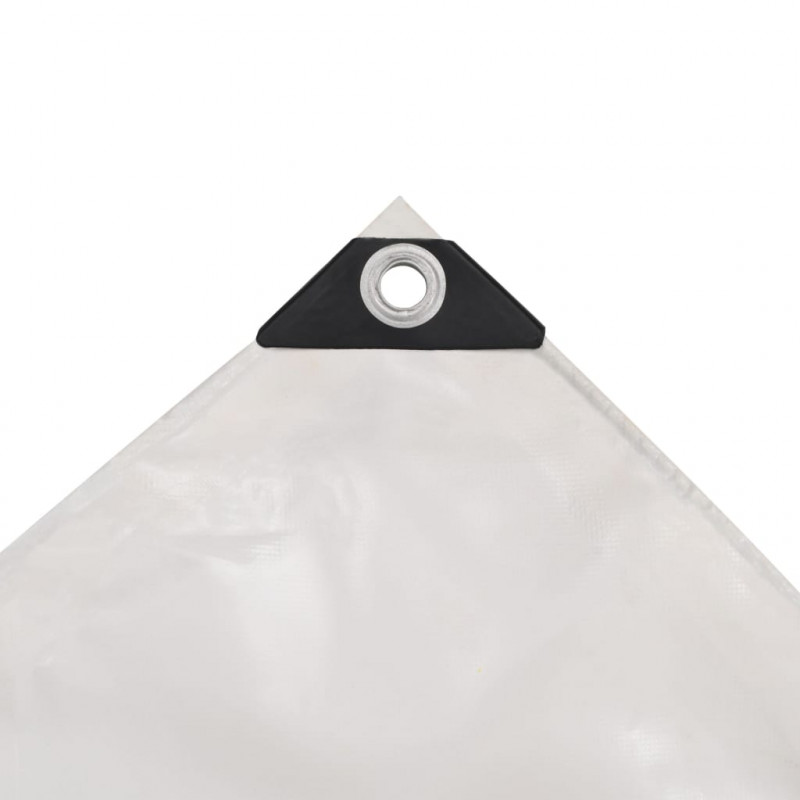 Plandeka 650 g/m², 3 x 6 m, biała