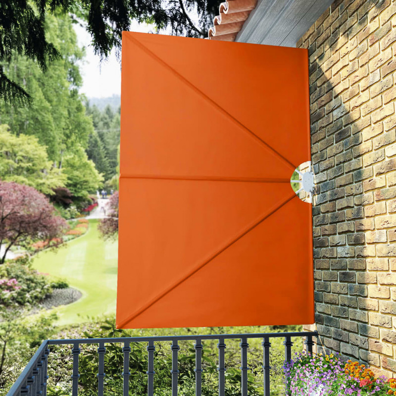 Składany parawan tarasowy, terakota, 240x160 cm